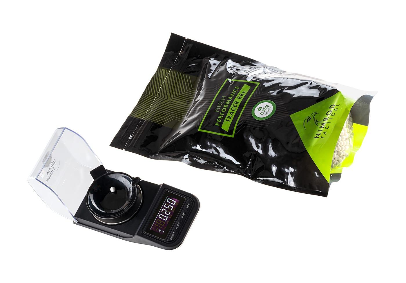Nimrod 0.25g Airsoft Tracer BB Professional Performance 4000rds Green