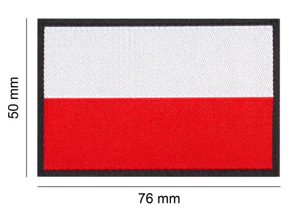Clawgear Poland Flag Patch Multicolor