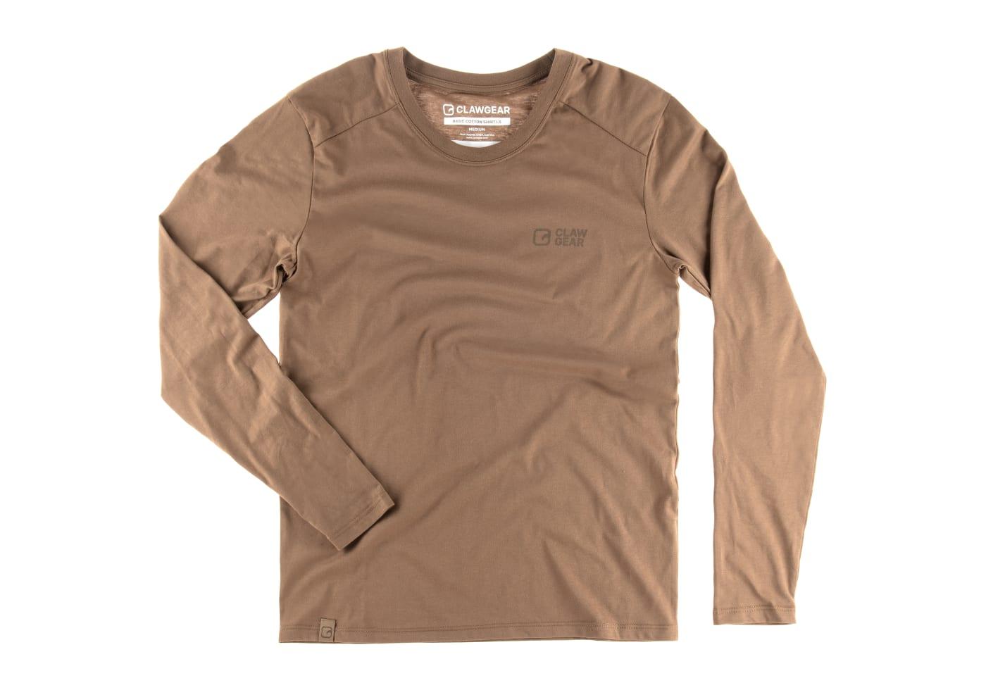 Clawgear Basic Tee Long Sleeve T-Shirt Coyote