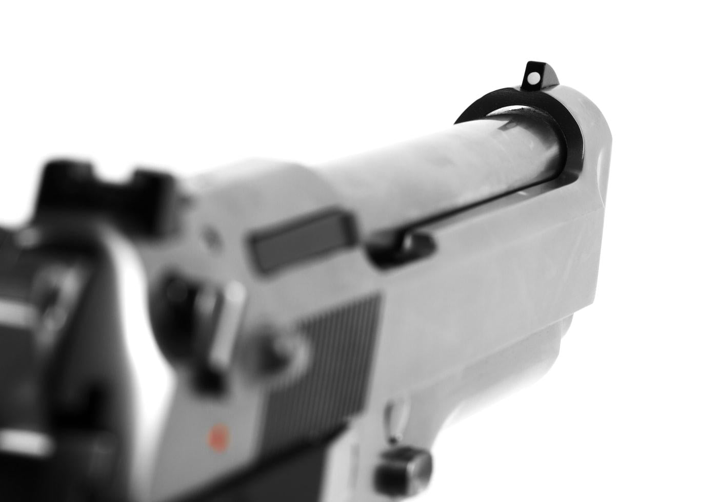 WE M9 A1 V2 Full Metal GBB Silver