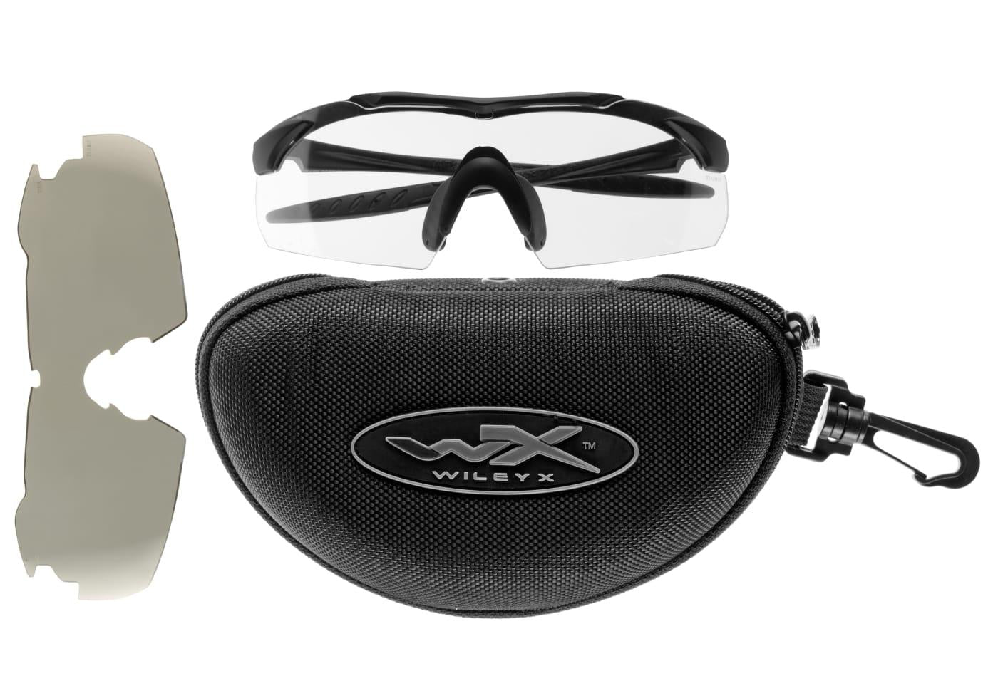 Wiley X WX Vapor 2.5 Grey / Clear Black