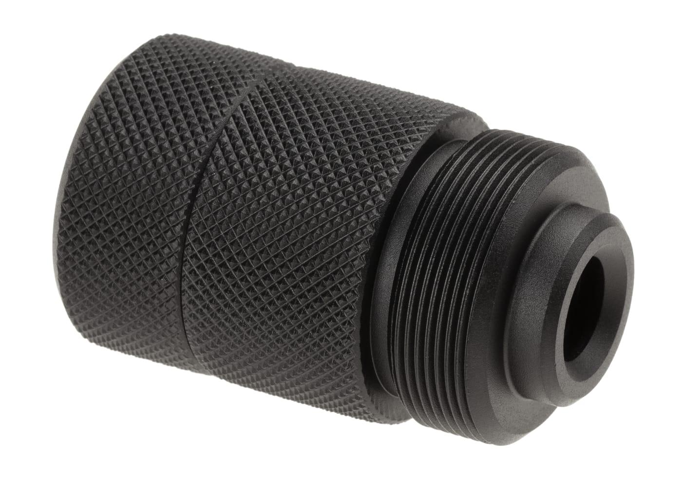 Action Army T10 Sound Suppressor Connector Type A Black