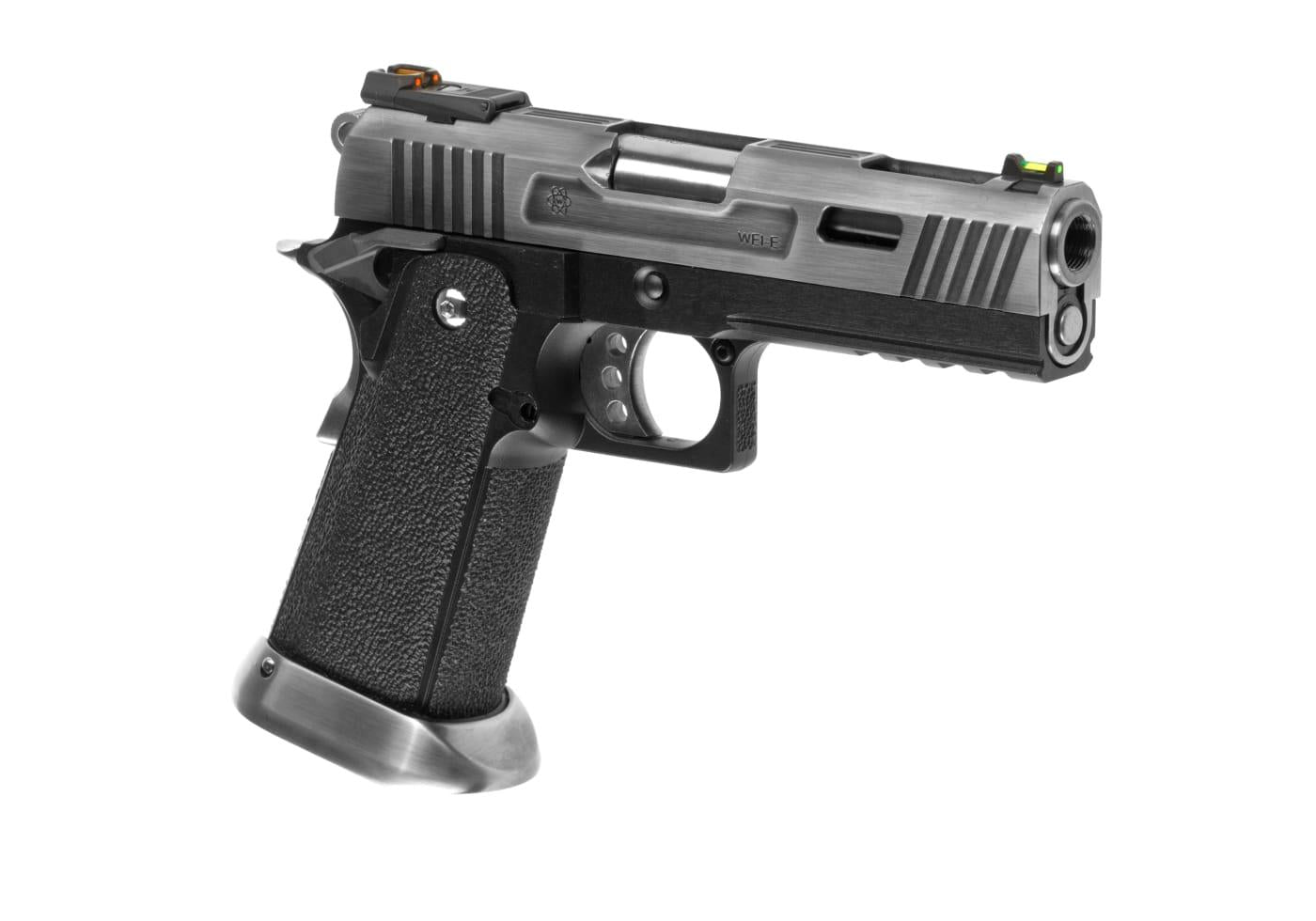WE Hi-Capa 4.3 Force Full Metal GBB Silver