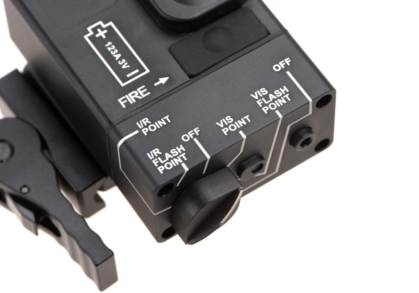 WADSN DBAL Mini Laser Module Green + IR + Green Flash + IR Flash Black