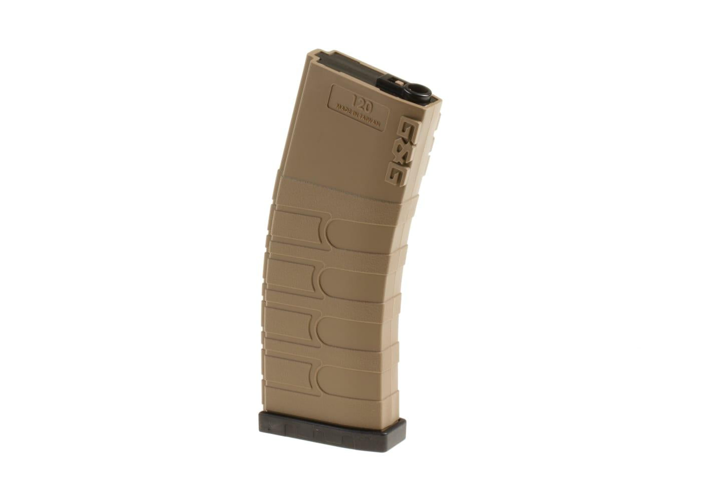 G&G Magazine M4 Midcap 120rds FDE Black