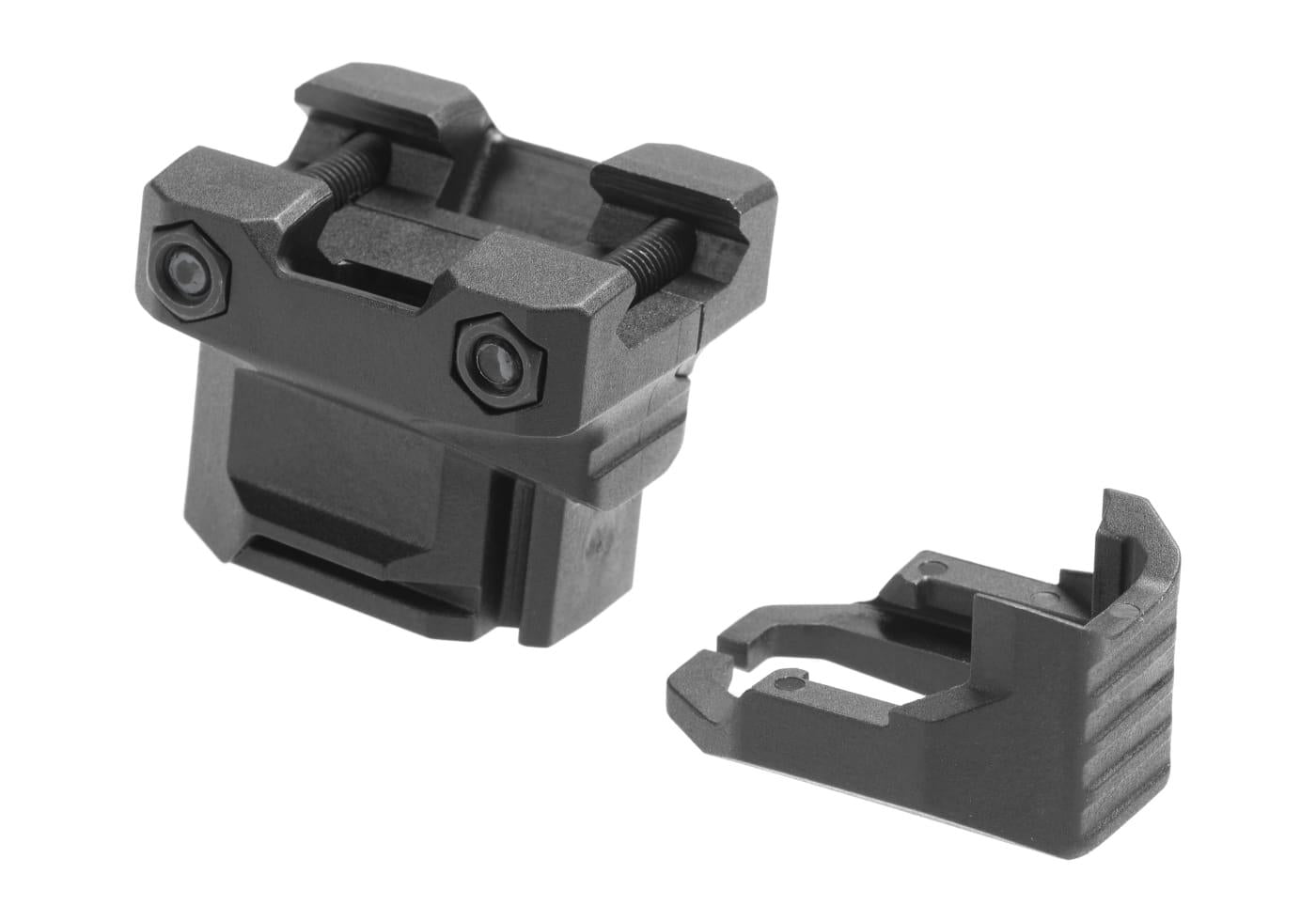 Strike Industries Stacked Angled Grip with Cable Management System for Picatinny Rails Black