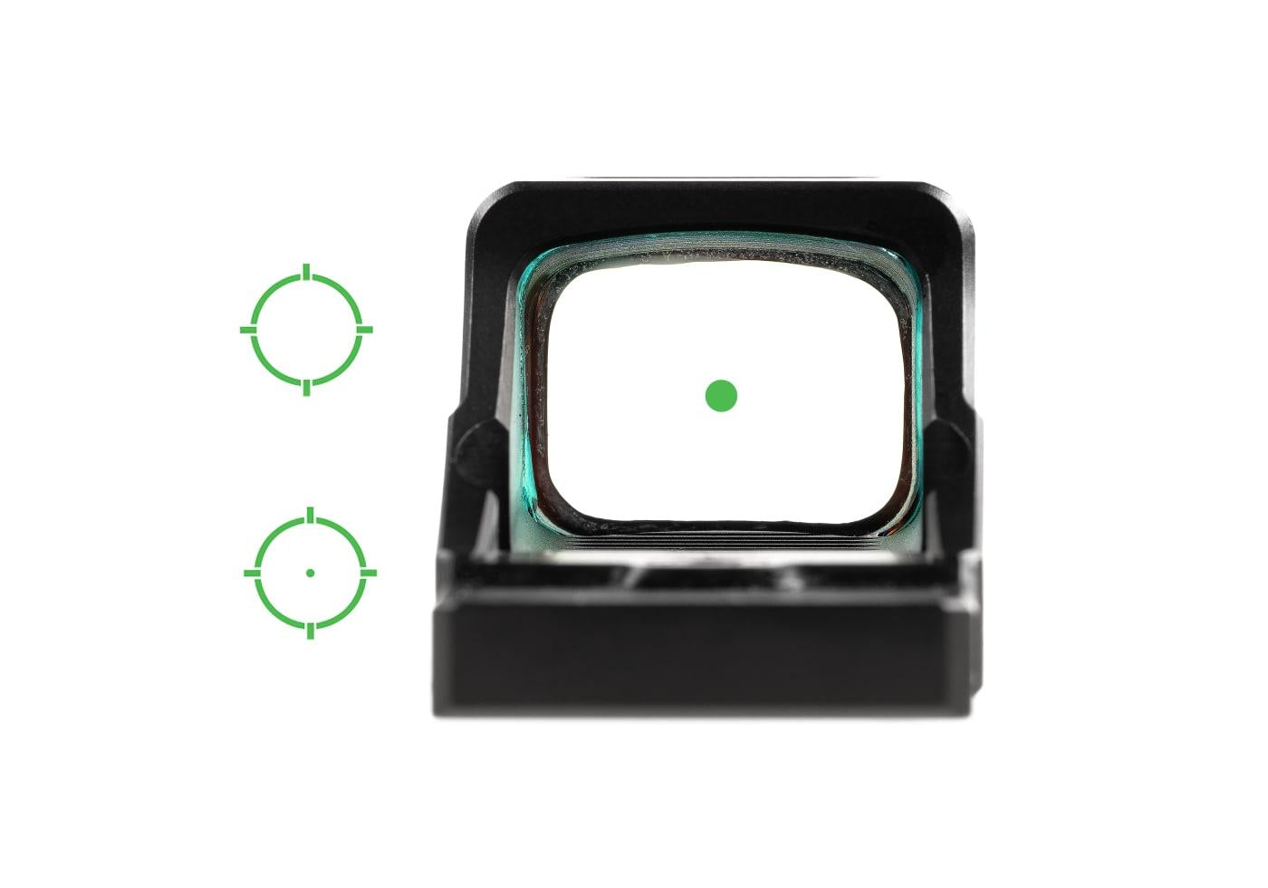 Holosun SCS Solar Green Circle Dot Sight M&P9 2.0 Footprint Black