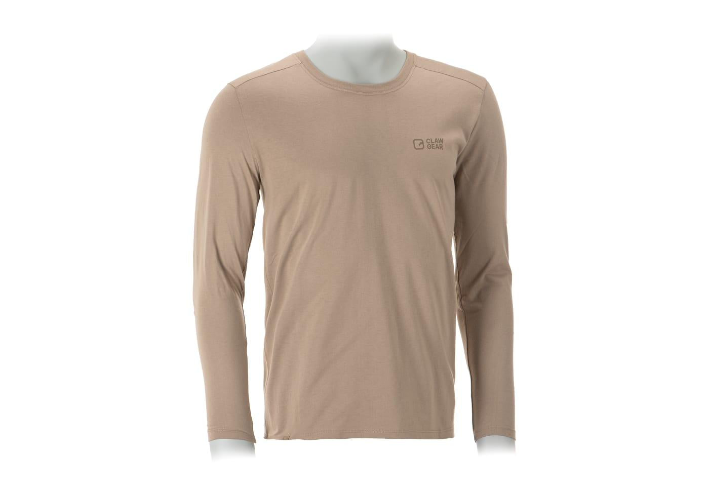 Clawgear Basic Tee Long Sleeve T-Shirt Khaki