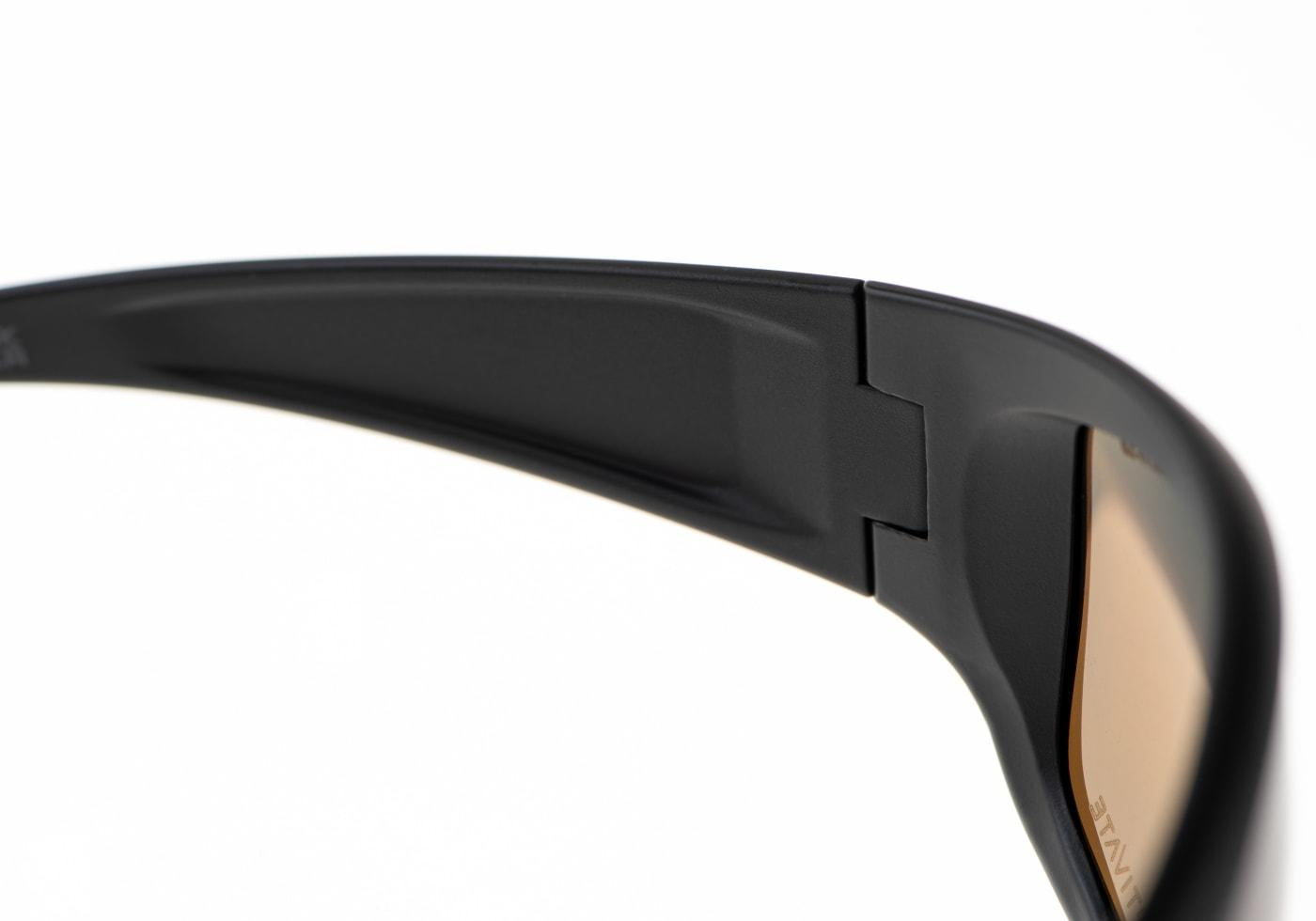 Wiley X WX Omega Captivate Polarized Grey Black