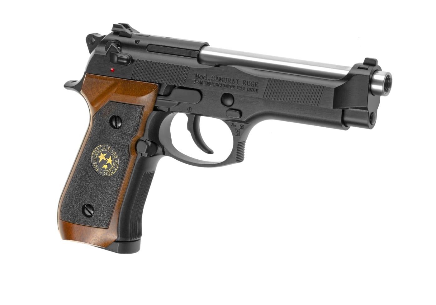 WE M92 Samurai Edge Biohazard Full Metal Co2 Black