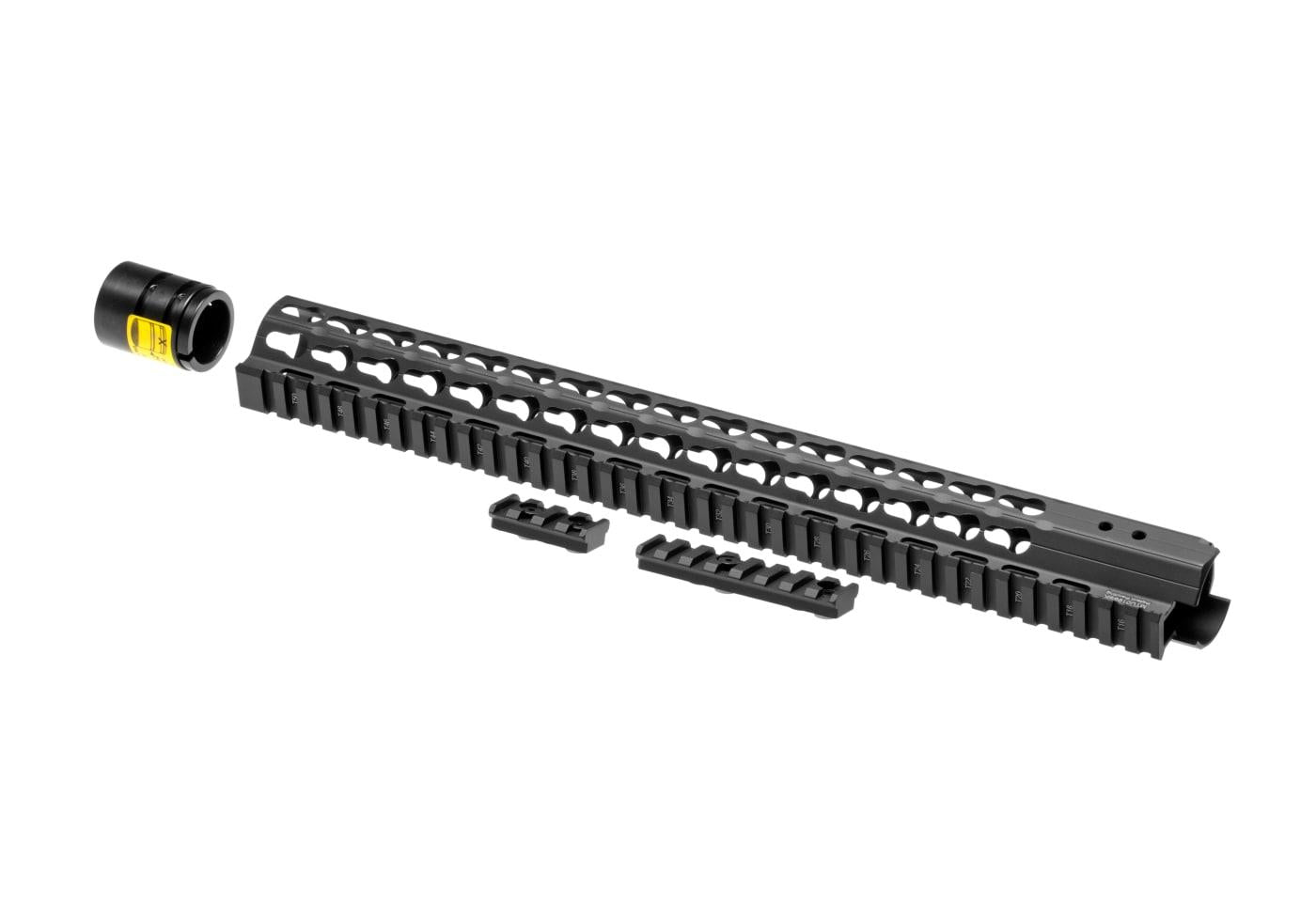 Leapers AR-15 15.3 Inch Super Slim Free Float Handguard Keymod Black