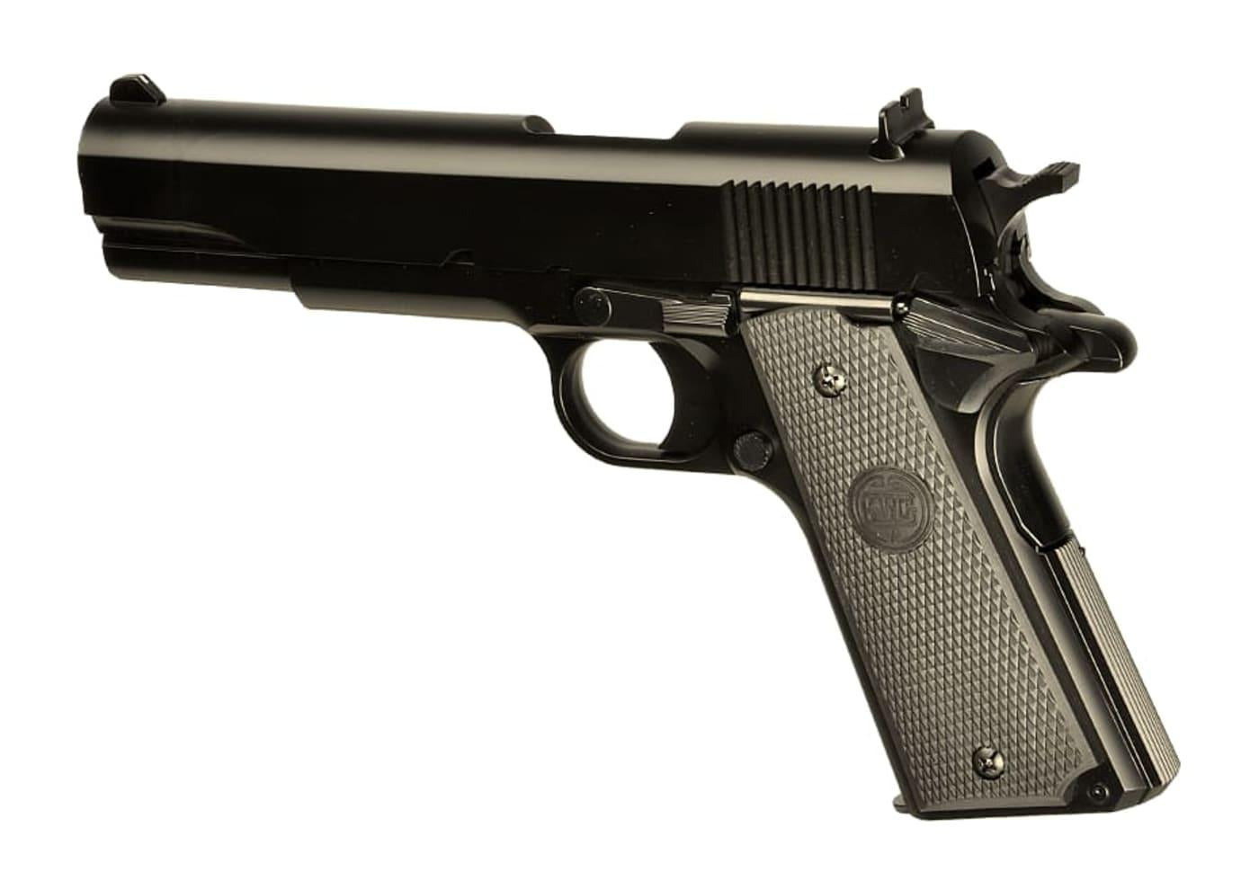 KWC M1911 Springer Pistol Gun Black 6mm Airsoft