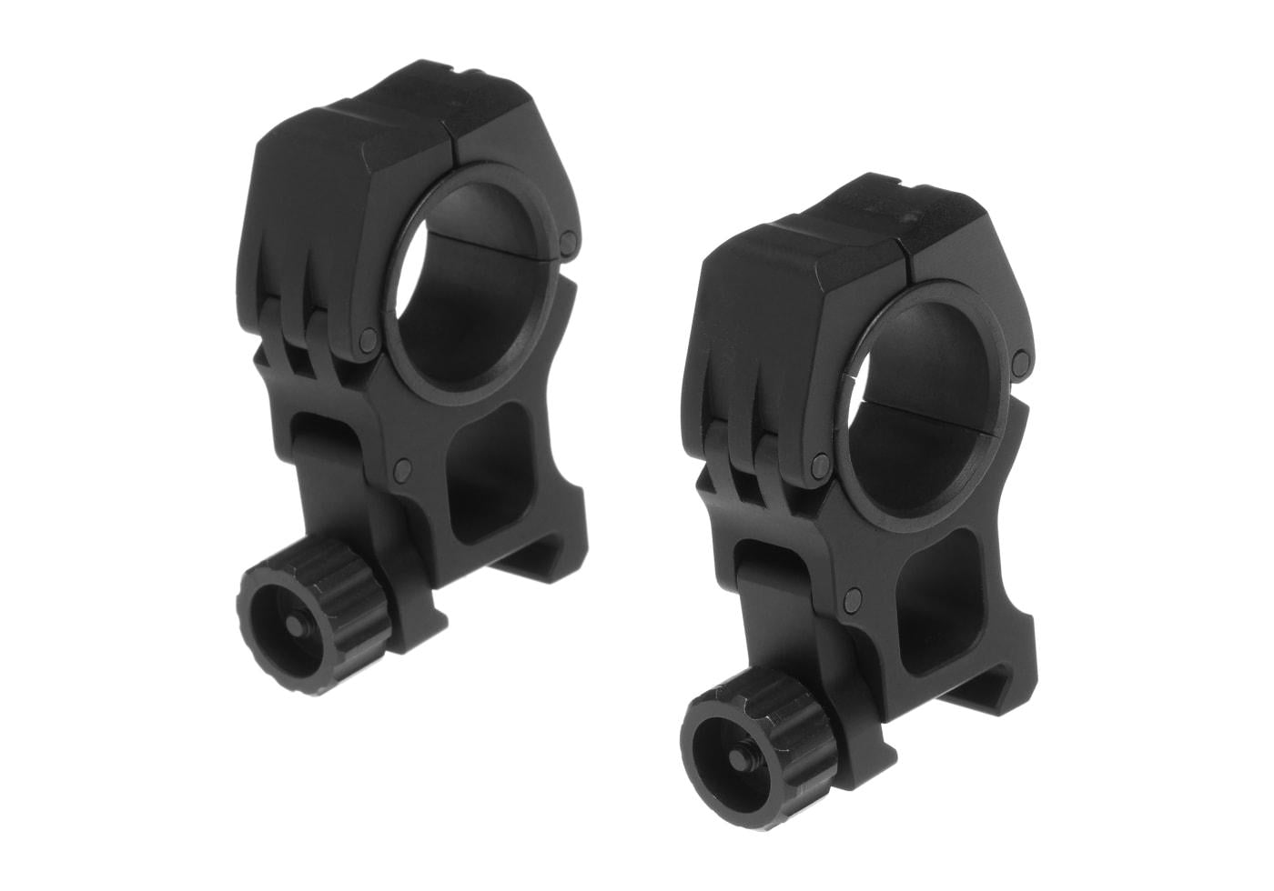 Aim-O M10 Mount Rings 25.4mm / 30mm Black