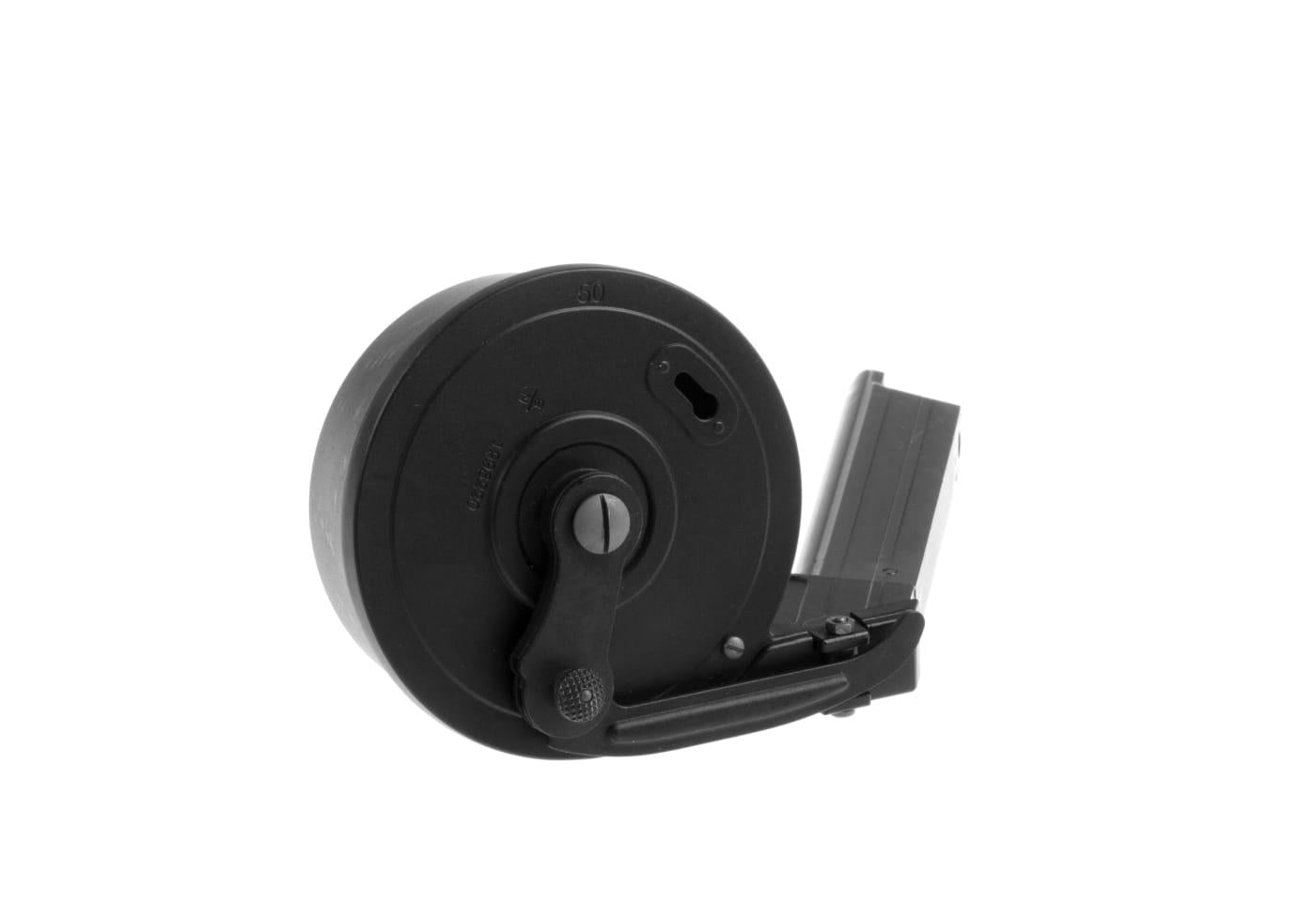 WE Drum Mag P08 GBB 50rds Black