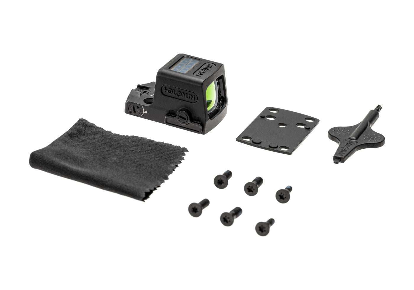 Holosun EPS CARRY Solar Red Multi Reticle Sight Black