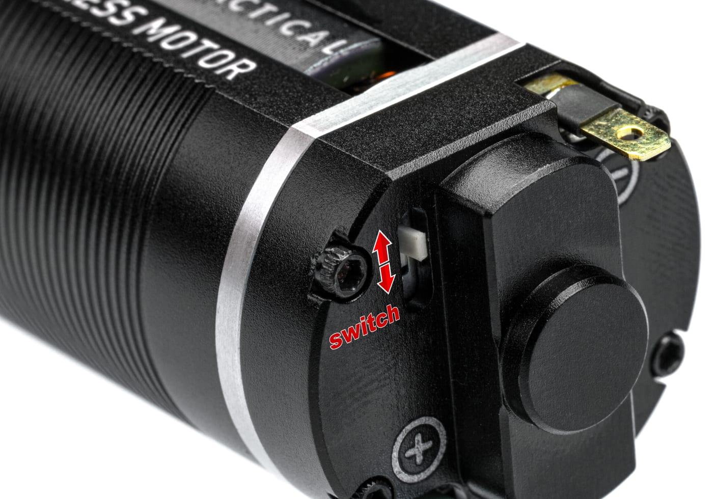 Nimrod NT Blackbird 36K/27K CNC Airsoft Brushless Motor Short