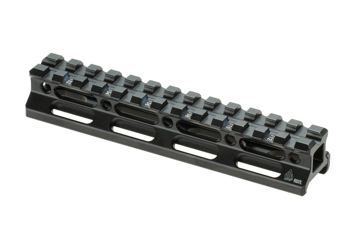 Leapers Universal Super Slim Riser Mount 13 Slot 0.75' Black