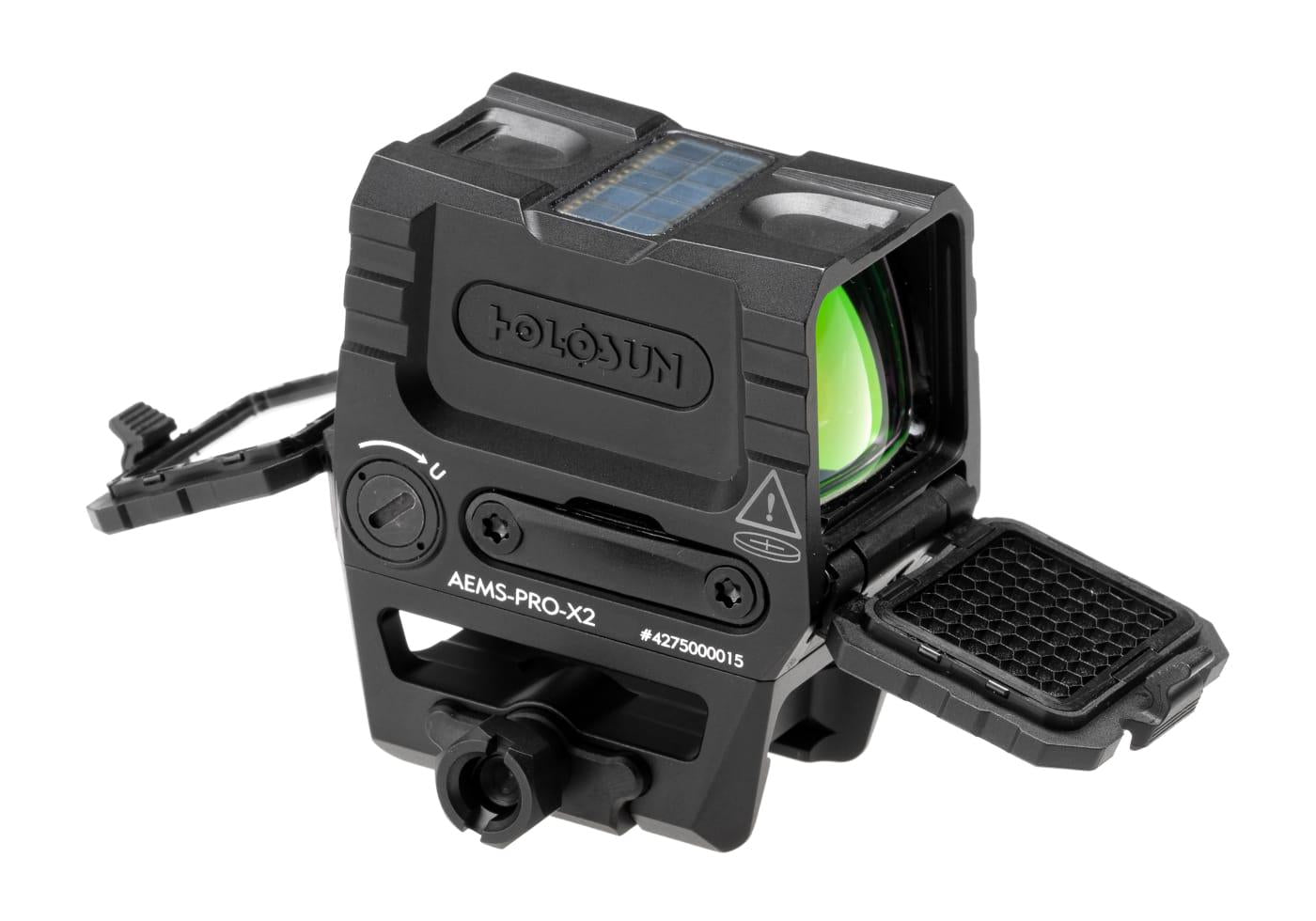 Holosun AEMS PRO X2 Solar Green Circle Dot Sight