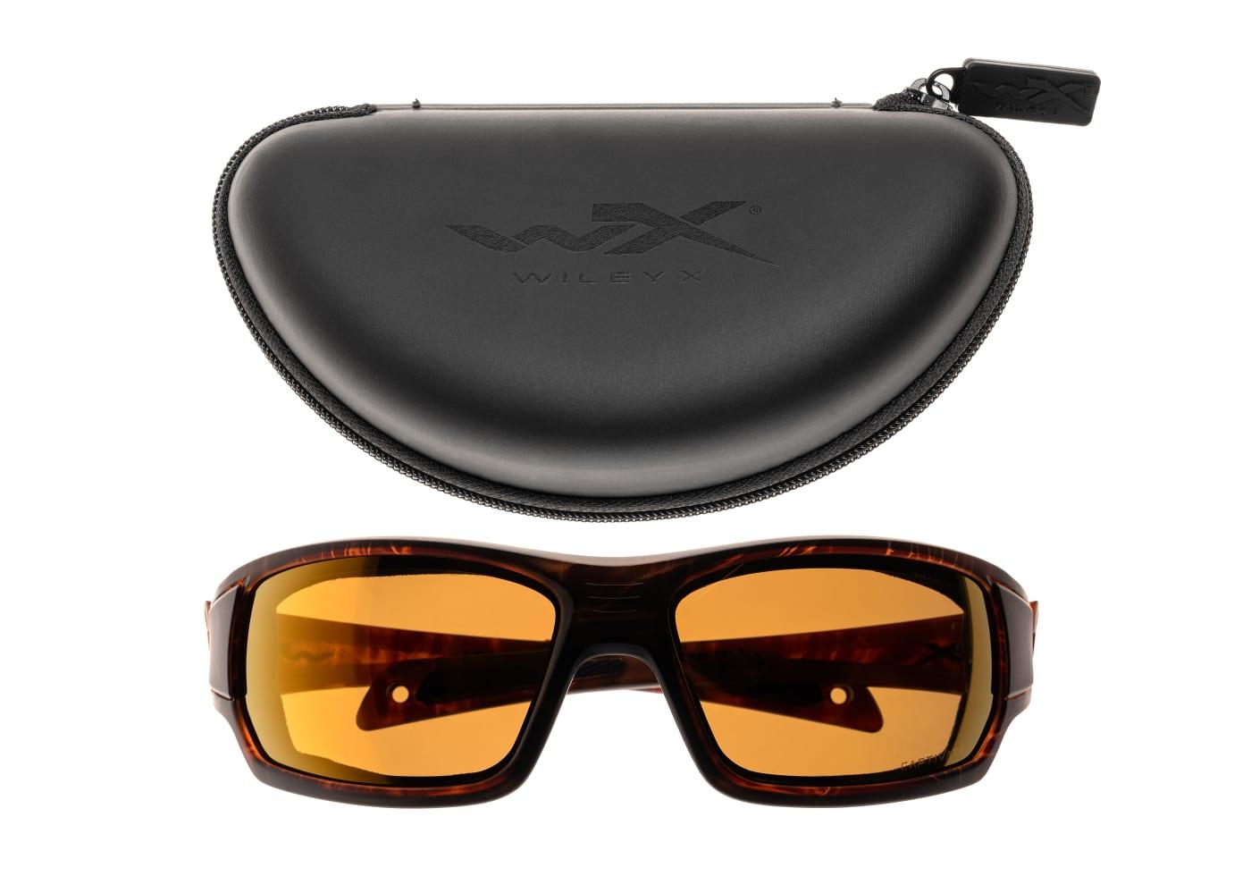 Wiley X WX Breach Captivate Polarized Bronze Mirror Brown