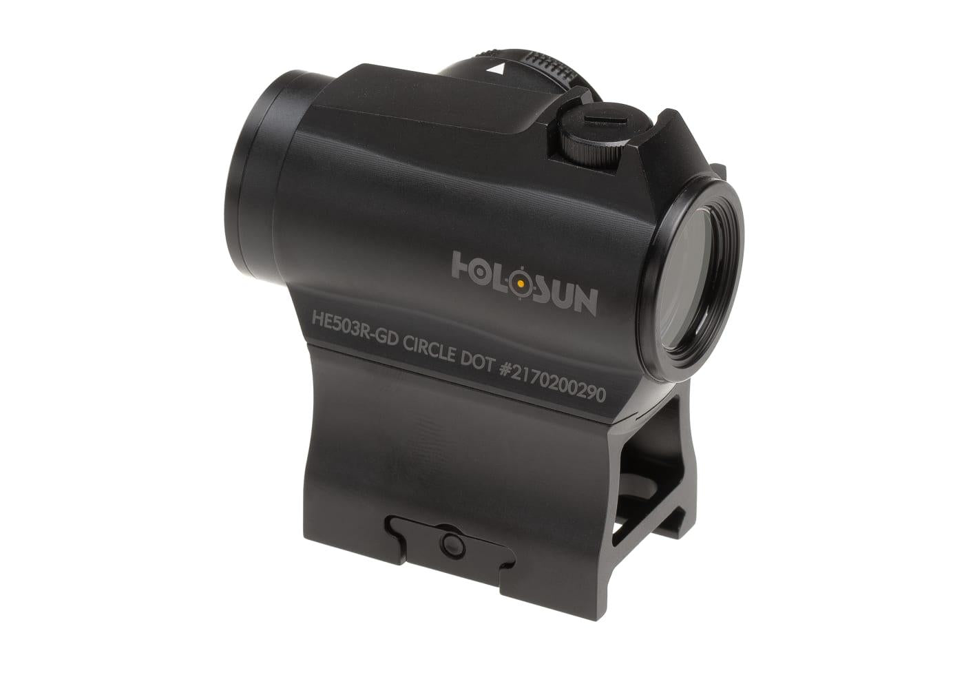 Holosun HE503R-GD Elite Gold Circle Dot Sight Black