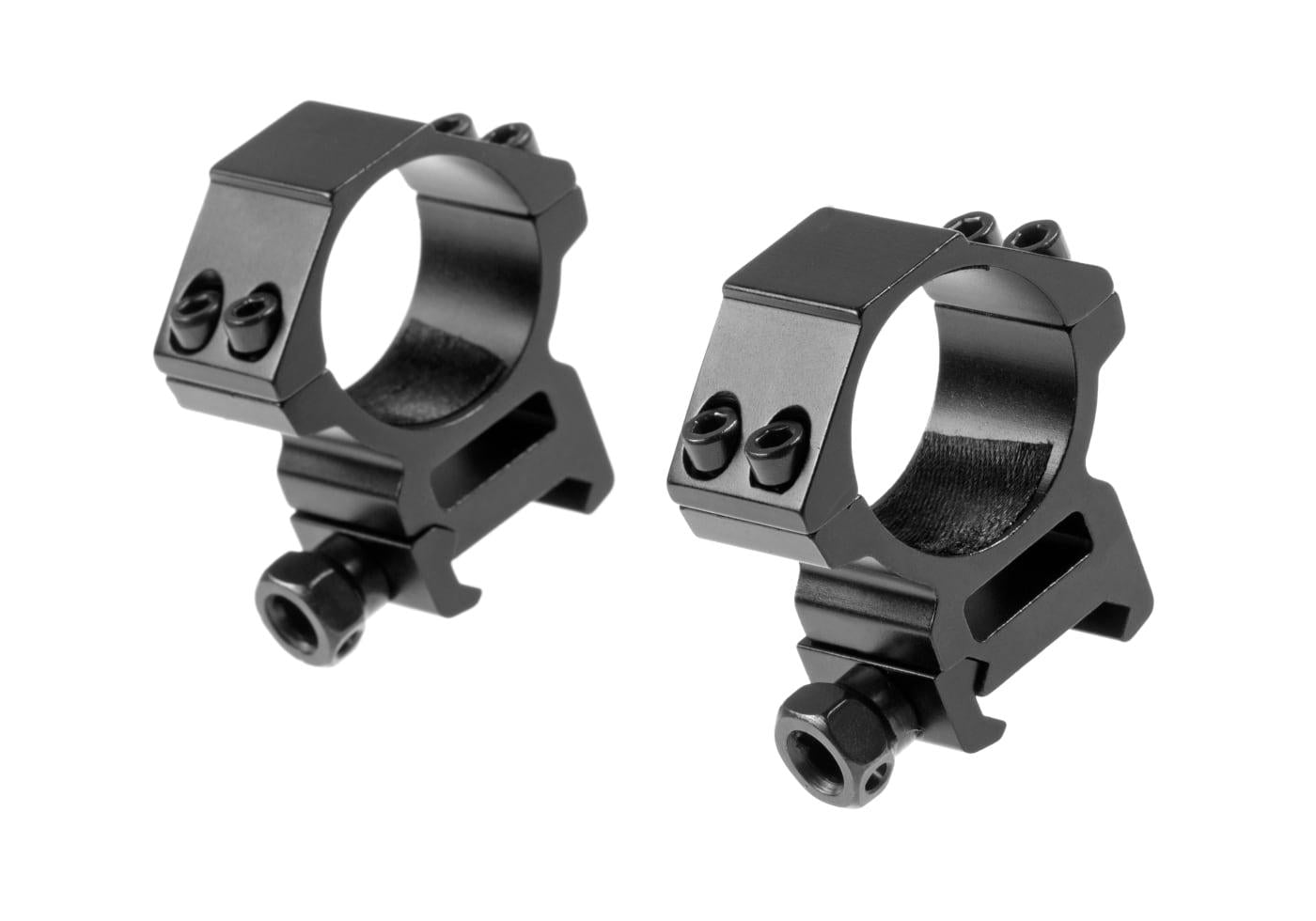 Pirate Arms 30mm Medium Type Mount Rings Black