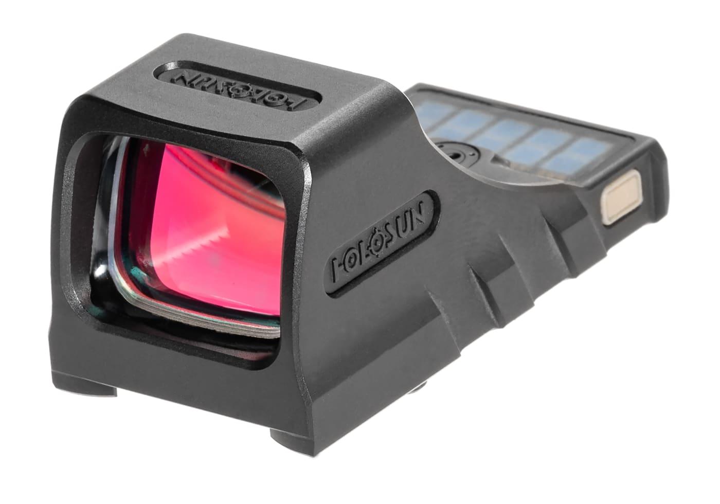 Holosun SCS Solar Green Circle Dot Sight Walther PDP Footprint Black