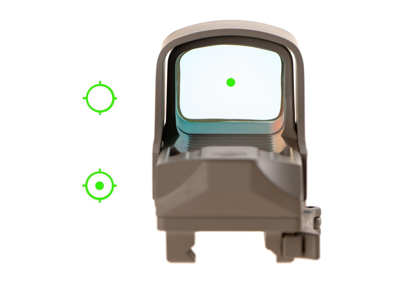 Holosun HE510C-GR Elite Green Dot Sight Dark Earth