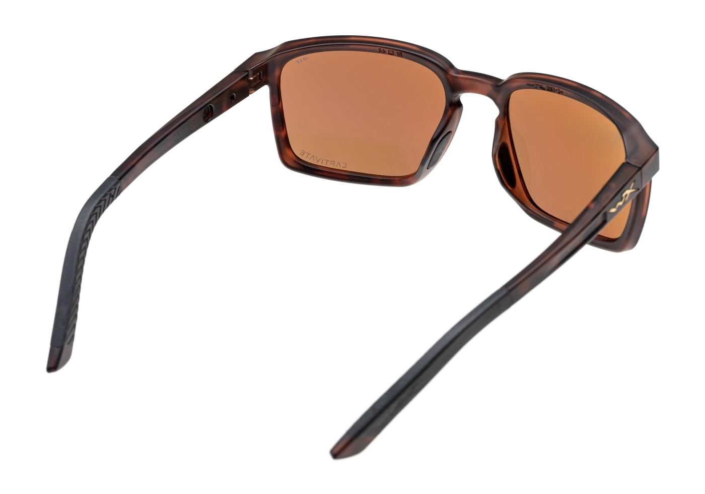 Wiley X WX Alfa Captivate Polarized Brown