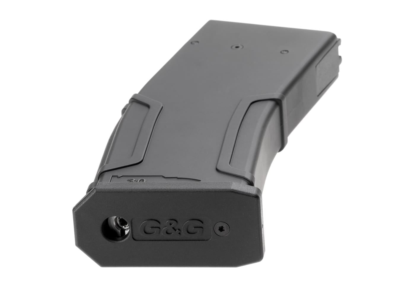 G&G MGCR 30 Rounds Gas Magazinee Black