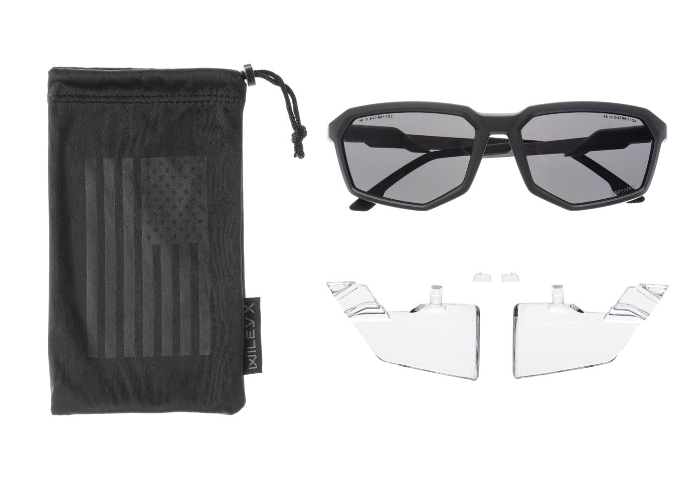 Wiley X WX Recon Polarized Grey Grey