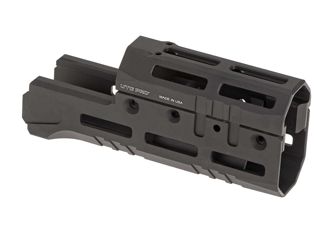 Leapers AK 6 Inch Super Slim M-LOK Handguard Rail Black