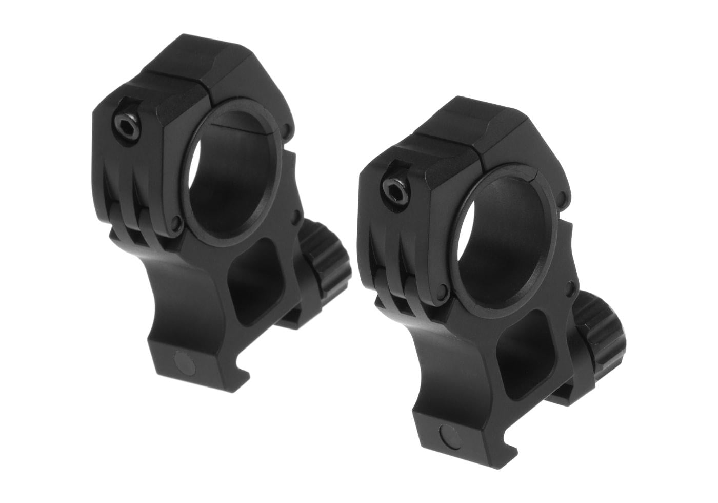 Aim-O M10 Mount Rings 25.4mm / 30mm Black