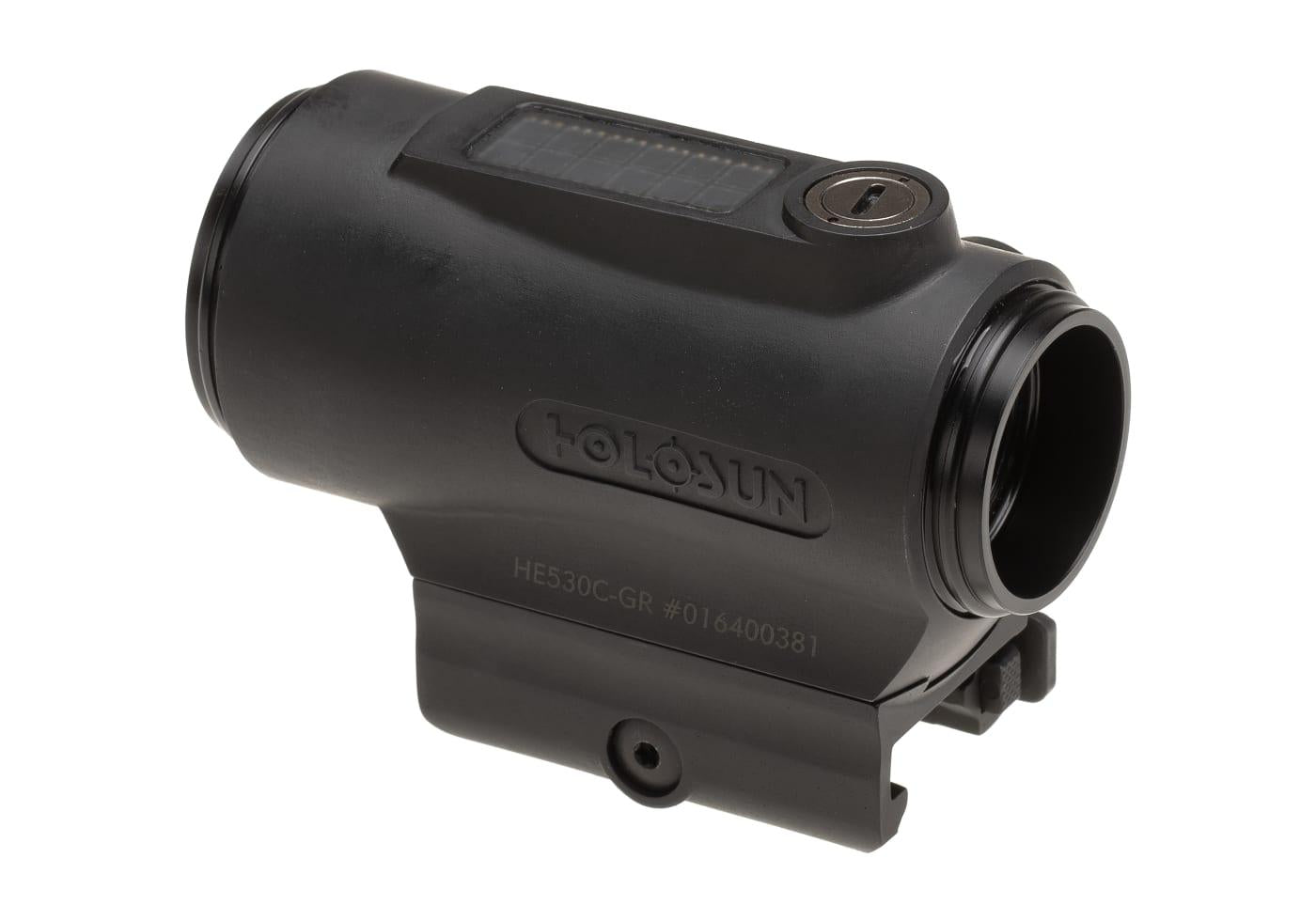 Holosun HE530C-GR Elite Solar Green Circle Dot Sight Black