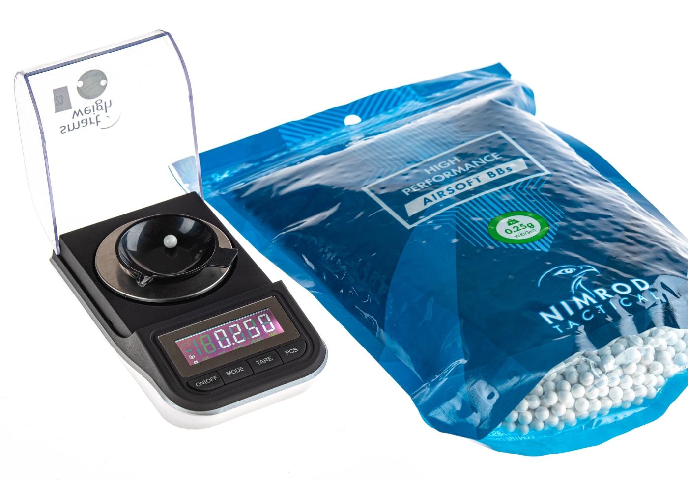 Nimrod 0.25g BB High Performance 4000rds White