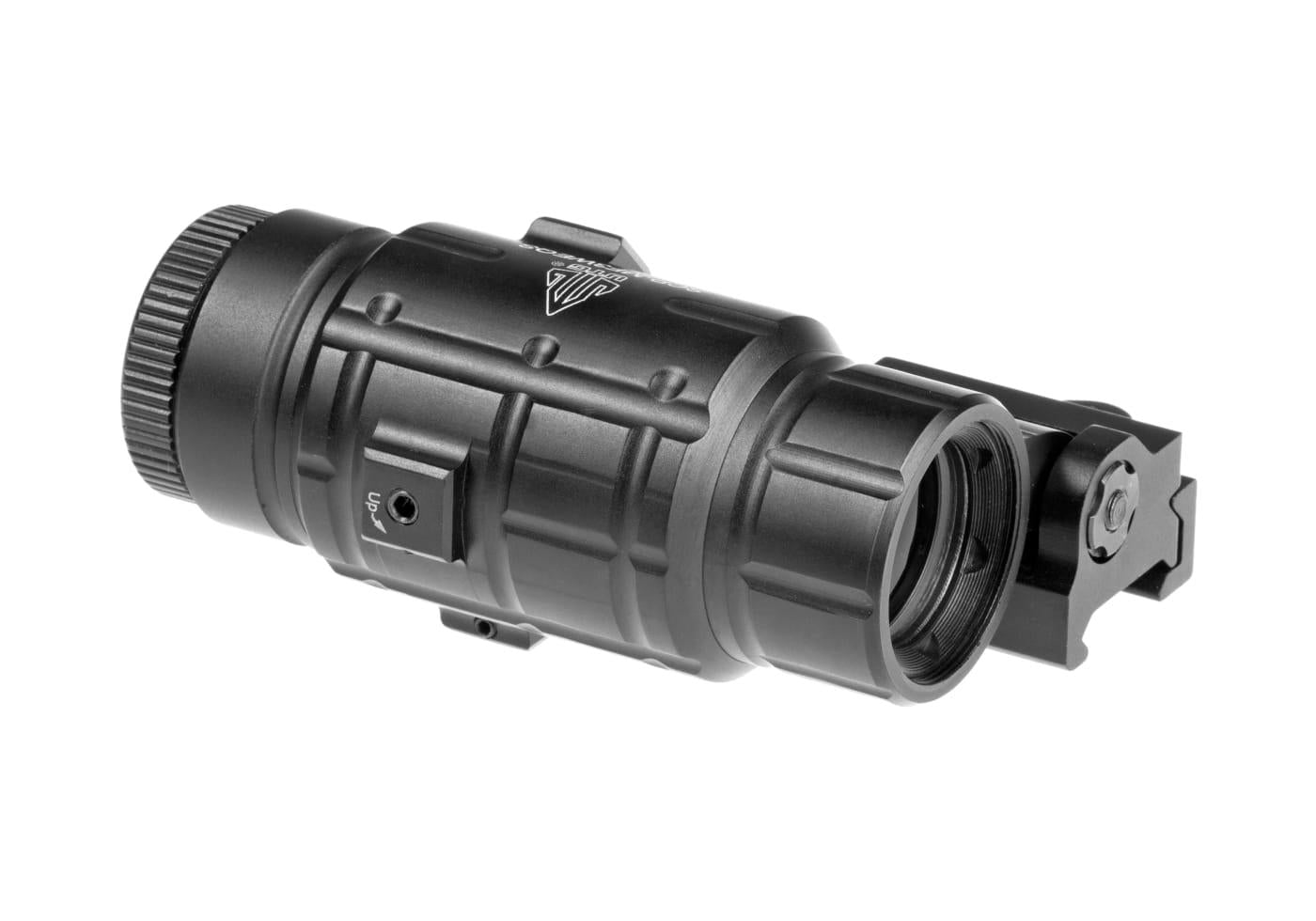 Leapers 3x Flip-to-Side QD Magnifier Adjustable TS Black