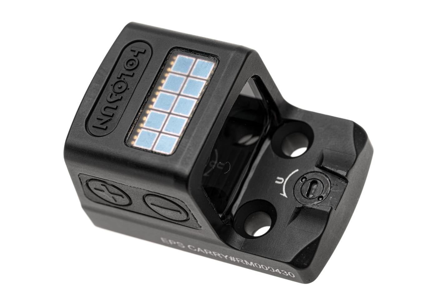 Holosun EPS CARRY Solar Red Multi Reticle Sight Black