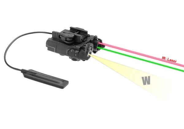 WADSN DBAL-A2 Illuminator / Laser Module Green + IR Black