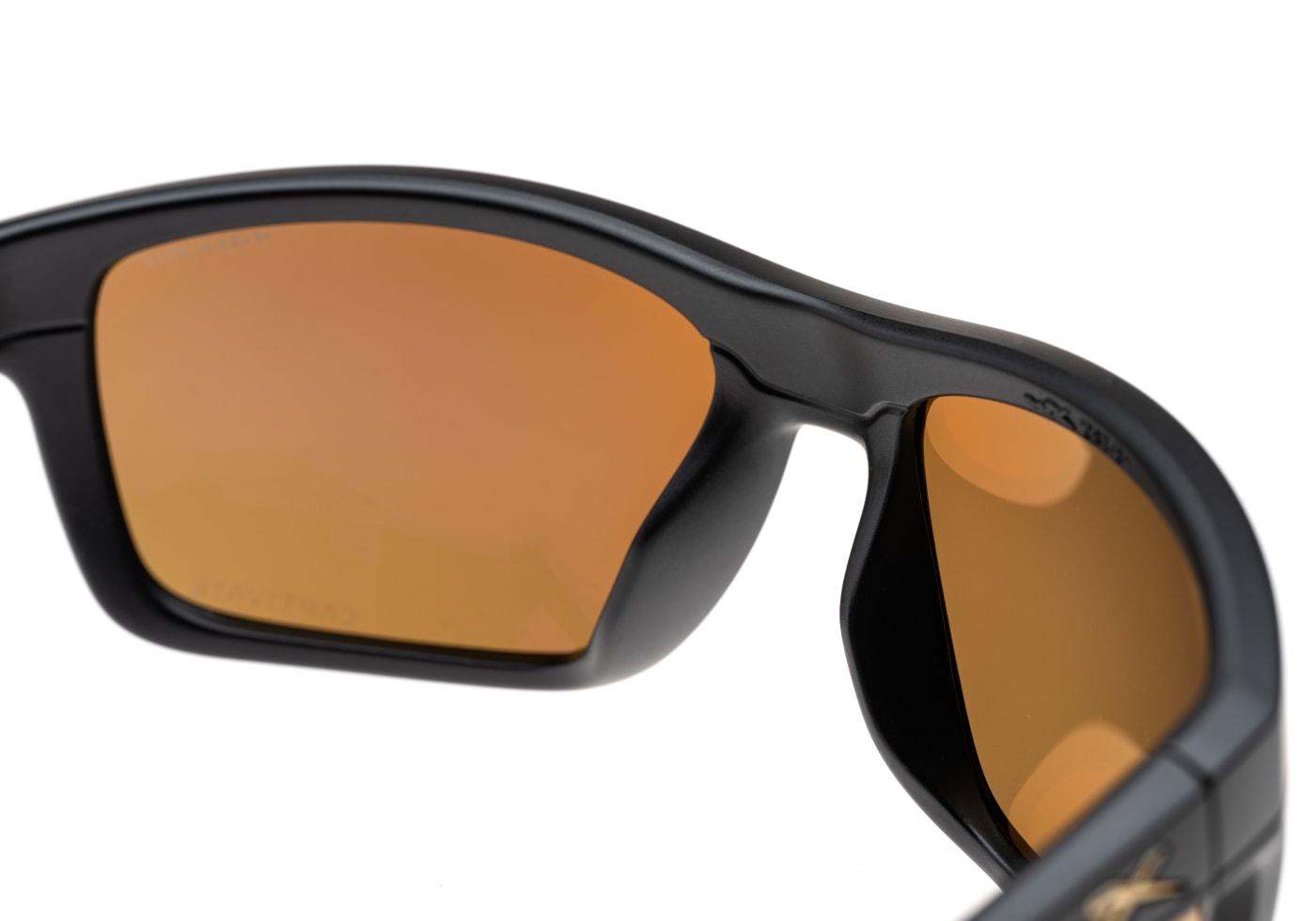 Wiley X WX Kingpin Captivate Polarized Bronze Mirror Black