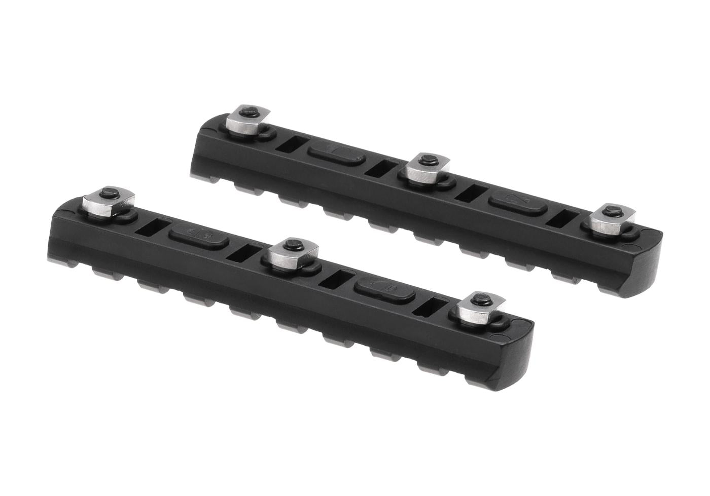 Ares 4 Inch M-LOK Rail 2-Pack Black
