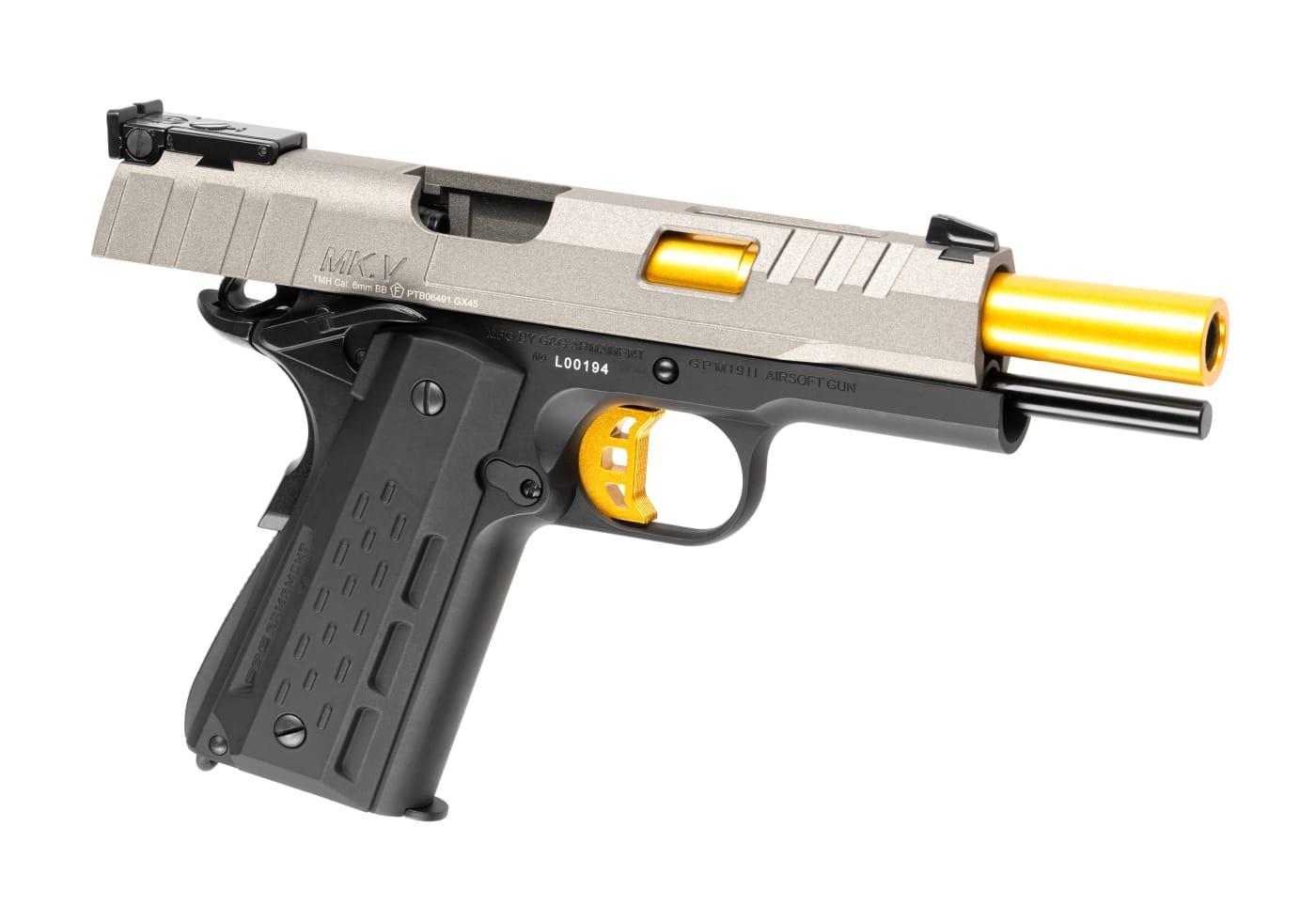 G&G GX45 Mk.V Metal Version GBB Grey
