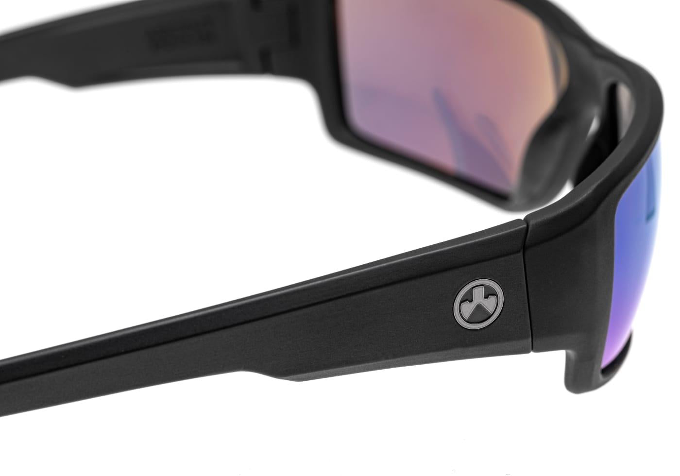 Magpul Ascent - Polarized - Black Frame / High Contrast Violet Lens / Green Mirror Black