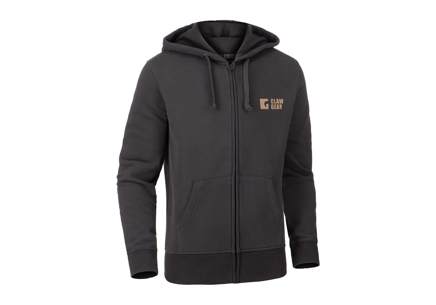 Clawgear CG Logo Zip Hoodie Black