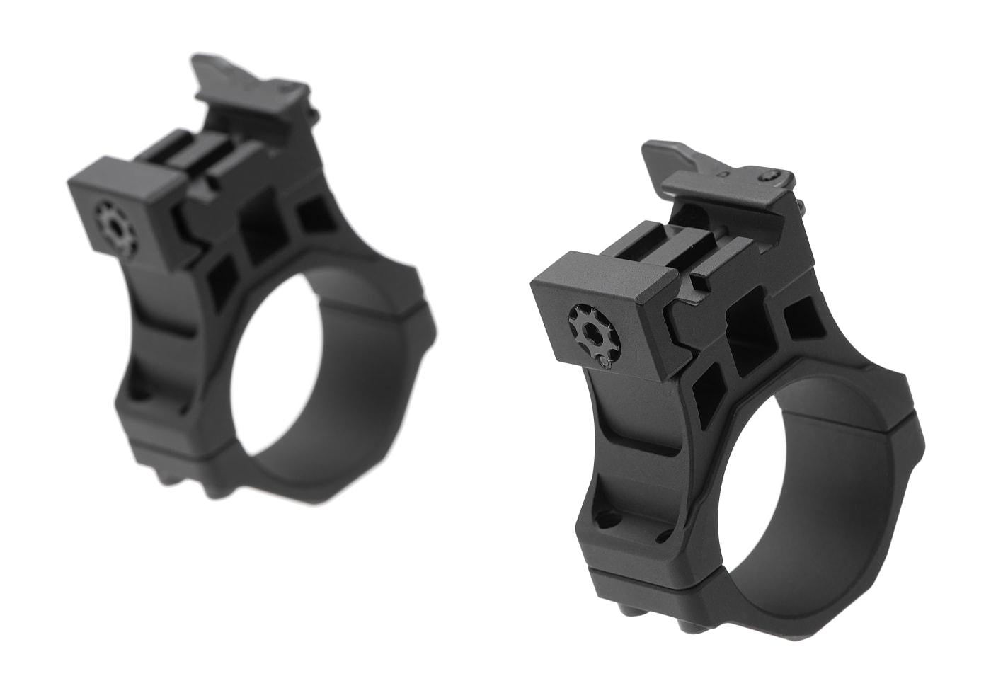 Leapers Accu-Sync QR 34mm High Profile Rings Black Scope Mounts