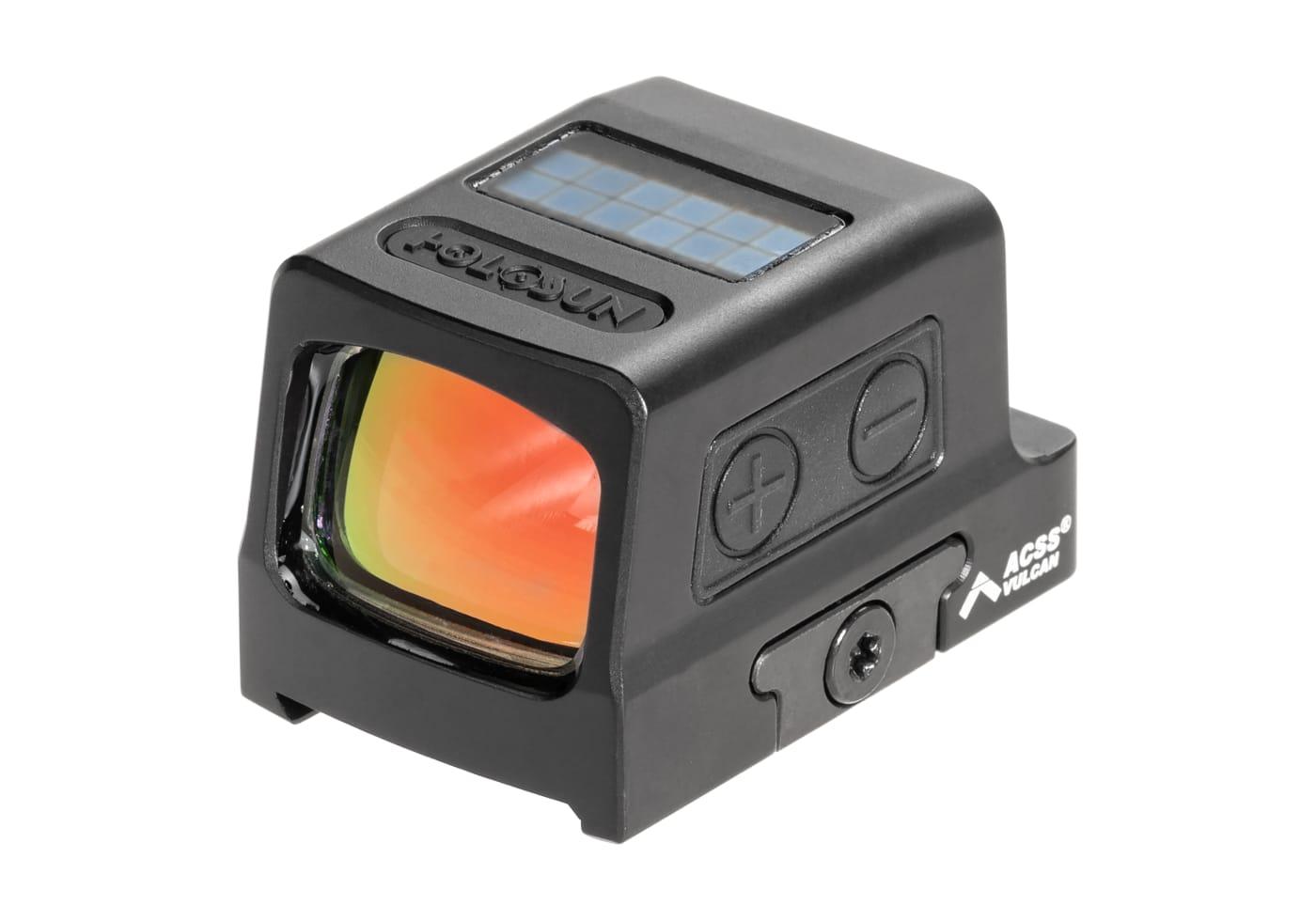 Holosun HE509-RD Solar Powered Red Dot Sight with 507C Mounting Plate ACSS Vulcan Black