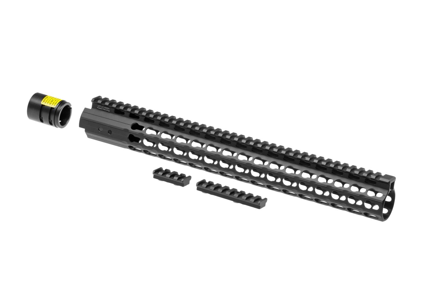 Leapers AR-15 15.3 Inch Super Slim Free Float Handguard Keymod Black