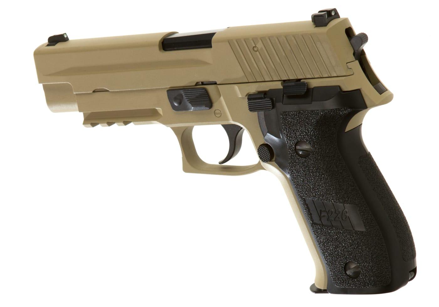 WE P226 Mk25 Navy Seals Full Metal Desert GBB Desert
