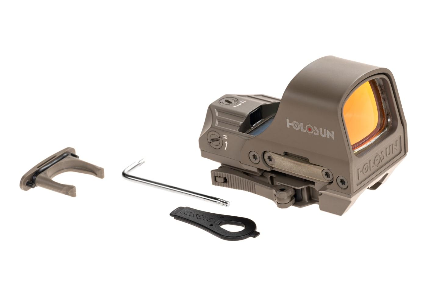 Holosun HS510C Solar Red Circle Dot Sight Dark Earth