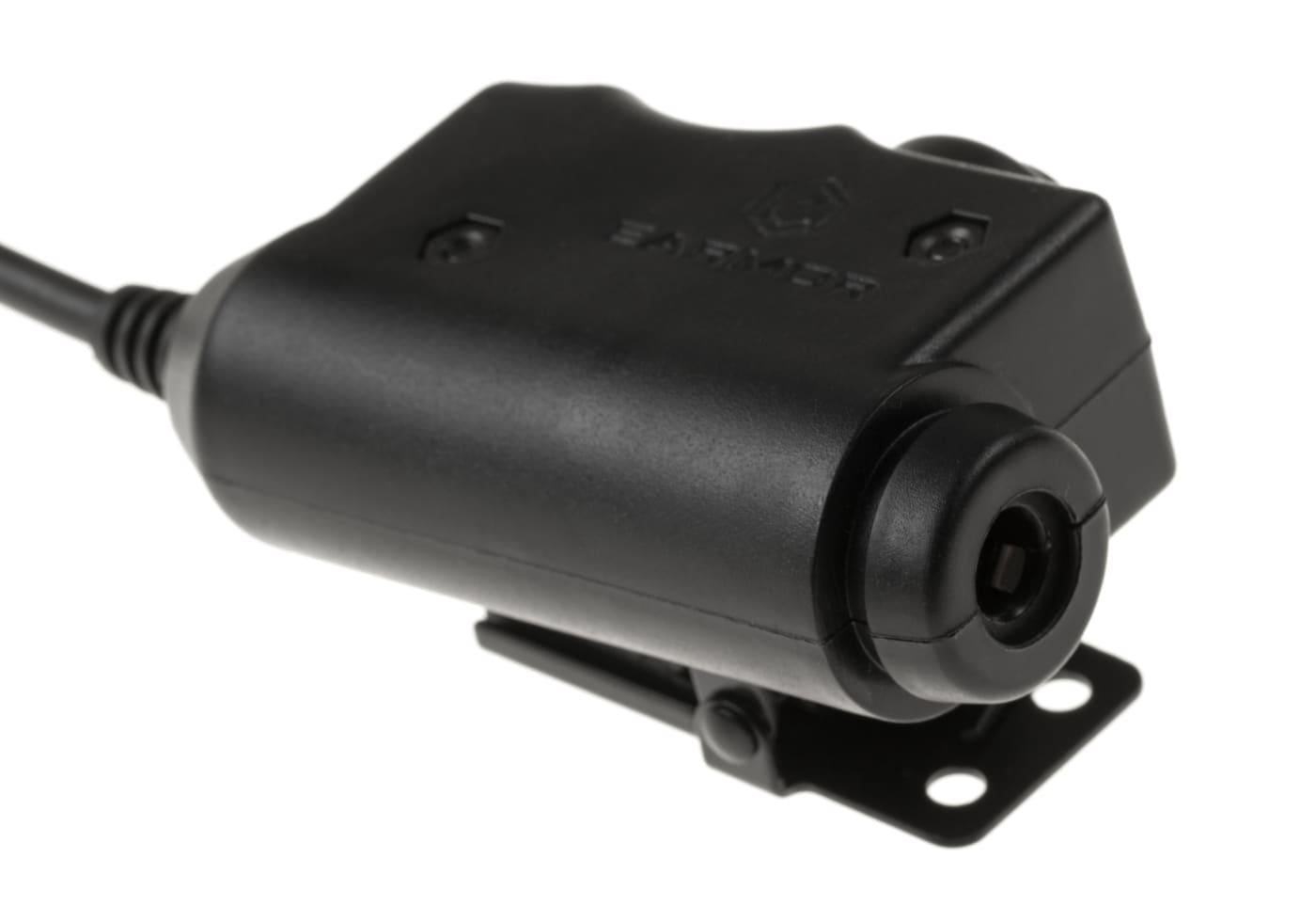 Earmor M51 Tactical PTT Midland Black