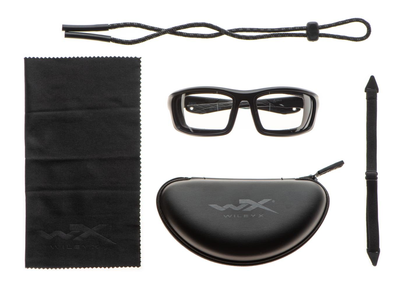 Wiley X WX Grid Clear Black