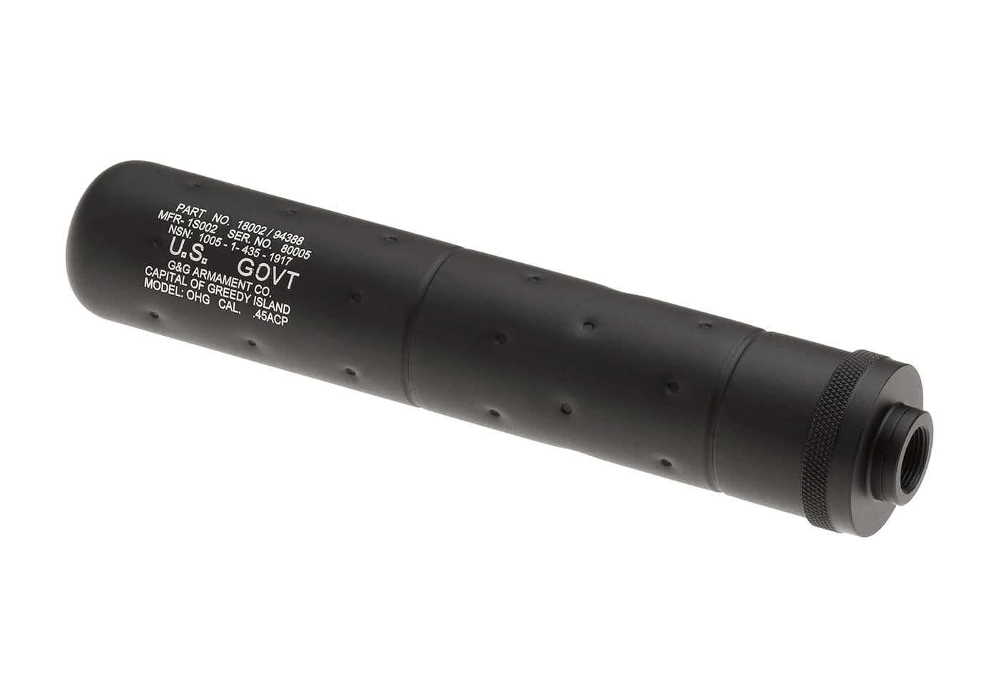 G&G SOCOM Silencer Large CCW Black